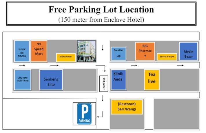 Enclave Business Hotel Putrajaya Eksteriør billede